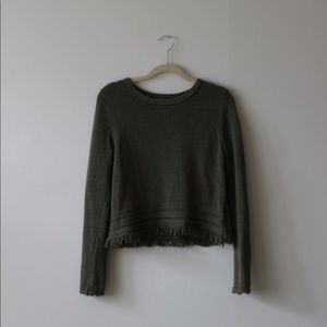 Frayed Sweater